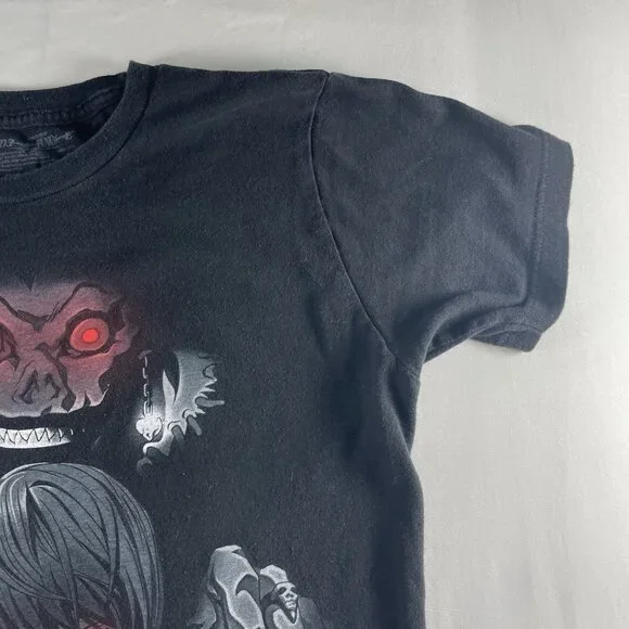 Death Note Anime Graphic Tee — Light & Ryuk — Men’s Medium — Black - Picture 5 of 11